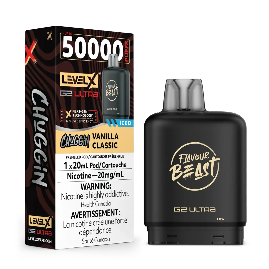Flavour Beast G2 Ultra 50K POD (20ML) - Vanilla Classic