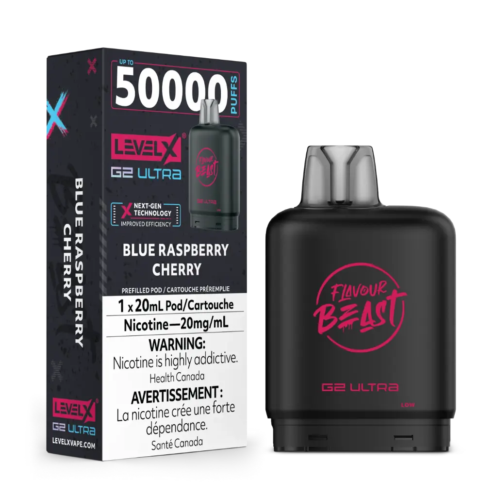 Flavour Beast G2 Ultra 50K POD (20ML) - Blue Raspberry Cherry