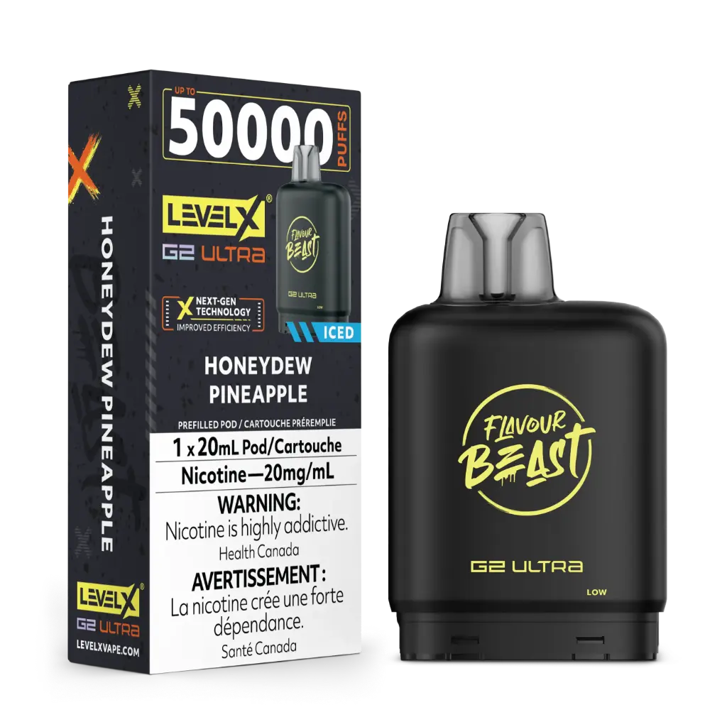 Flavour Beast G2 Ultra 50K POD (20ML) - Honeydew Pineapple Iced
