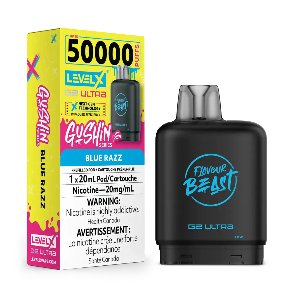 Flavour Beast G2 Ultra 50K POD (20ML) - Blue Razz Gushin