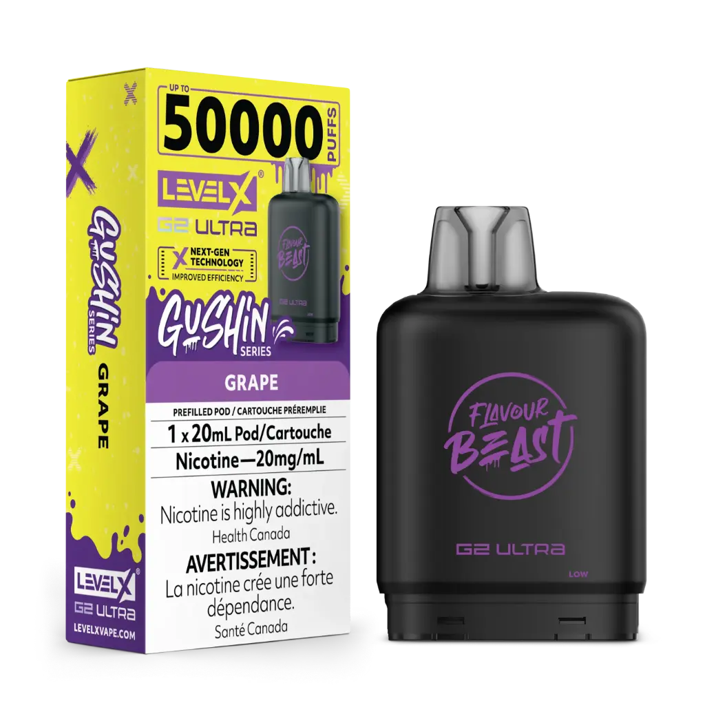 Flavour Beast G2 Ultra 50K POD (20ML) - Grape Gushin