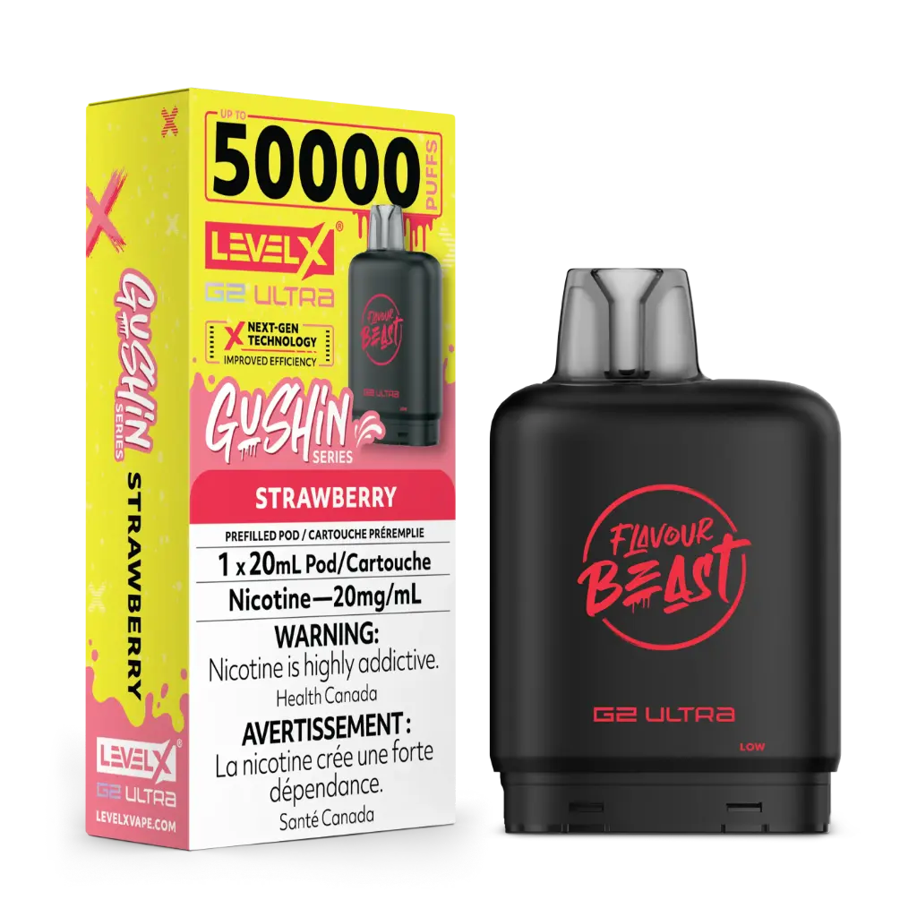Flavour Beast G2 Ultra 50K POD (20ML) - Strawberry Gushin