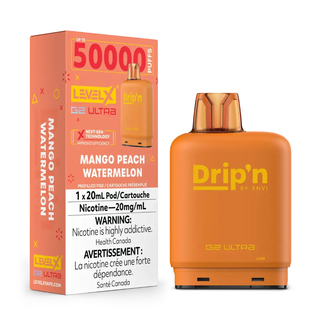 Flavour Beast DRIP'N G2 Ultra 50K POD (20ML) - Mango Peach Watermelon