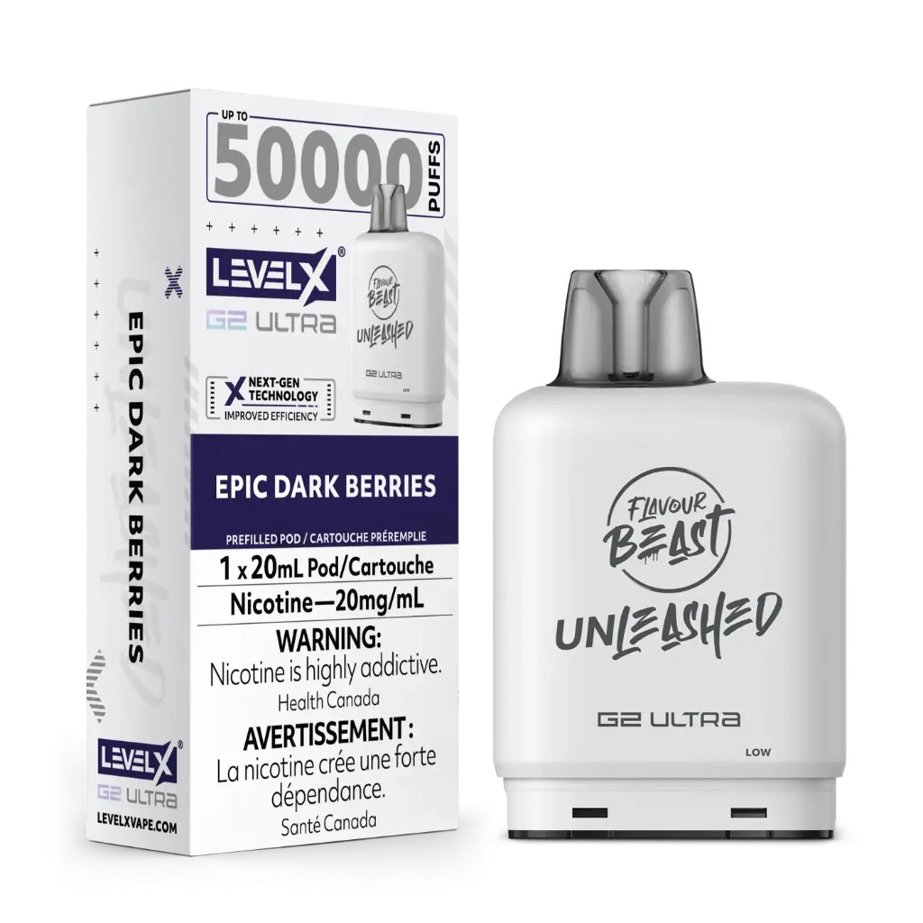 Flavour Beast UNLEASHED G2 Ultra 50K POD (20ML) - Epic Dark Berries